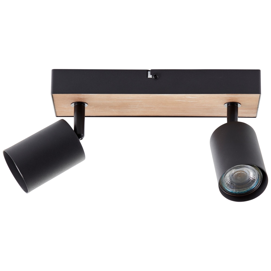 Brilliant - LED Spot JELLO 2xGU10/4,5W/230V grenen - FSC gecertificeerd