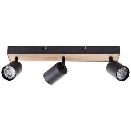 Brilliant - LED Spot JELLO 3xGU10/4,5W/230V grenen - FSC gecertificeerd