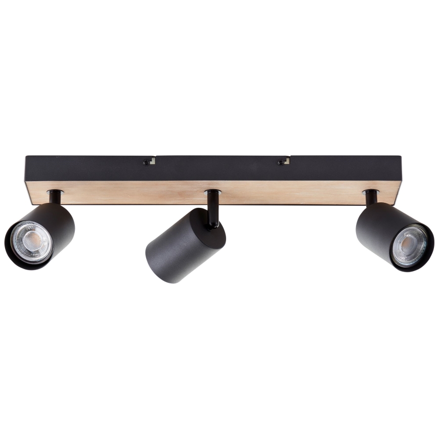 Brilliant - LED Spot JELLO 3xGU10/4,5W/230V grenen - FSC gecertificeerd