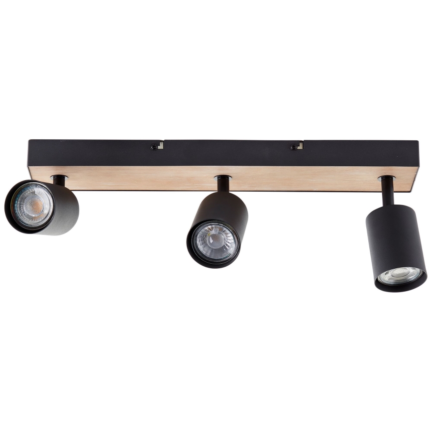 Brilliant - LED Spot JELLO 3xGU10/4,5W/230V grenen - FSC gecertificeerd