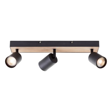 Brilliant - LED Spot JELLO 3xGU10/4,5W/230V grenen - FSC gecertificeerd