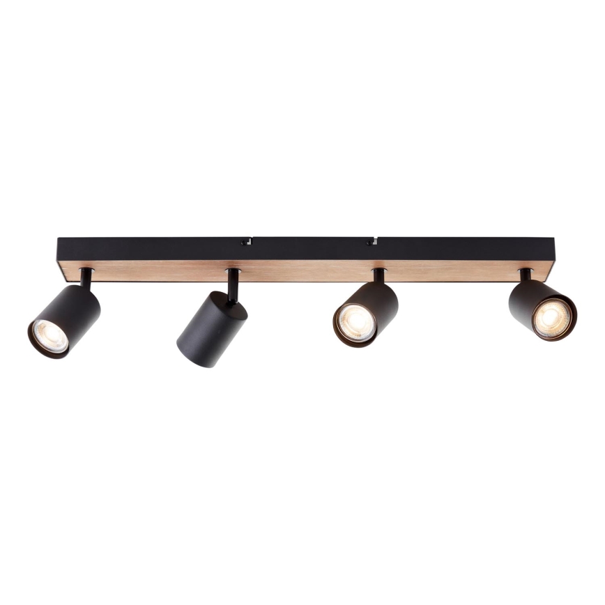 Brilliant - LED Spot JELLO 4xGU10/4,5W/230V grenen