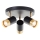 Brilliant - LED-spot VIGOLO 3xGU10/5W/230V zwart/goud