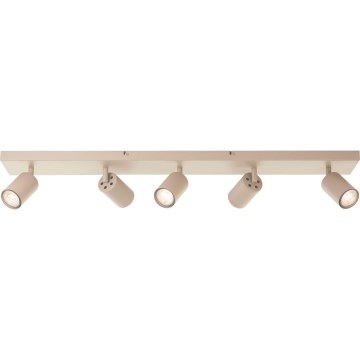 Brilliant - LED-spotlamp JELLO 5xGU10/5W/230V beige