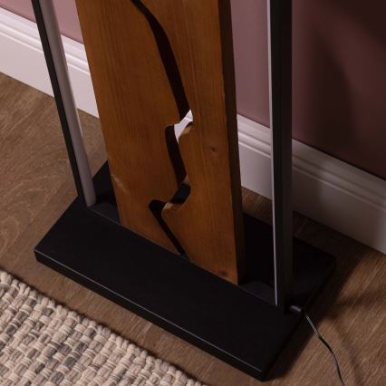 Brilliant - LED Vloerlamp THUNDER LED/18W/230V grenen