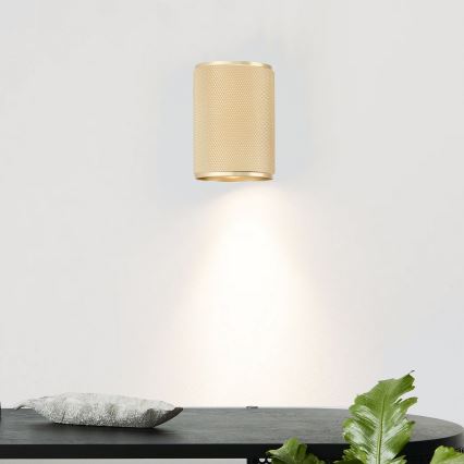 Brilliant - LED wand verlichting MARTY 1xGU10/5W/230V goud