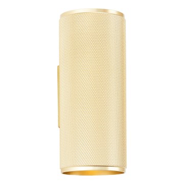 Brilliant - LED wand verlichting MARTY 2xGU10/5W/230V goud