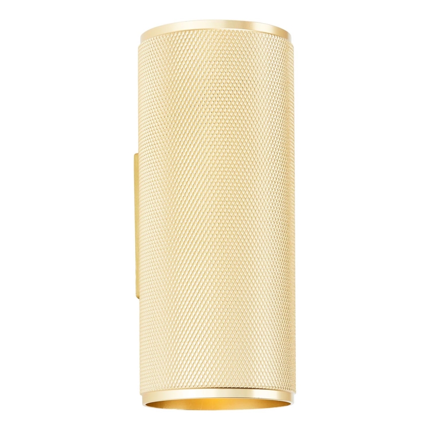 Brilliant - LED wand verlichting MARTY 2xGU10/5W/230V goud