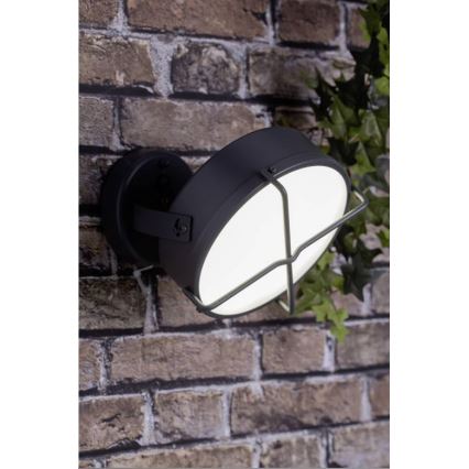 Brilliant - LED Wandlamp voor buiten NYX LED/10W/230V IP44 antraciet