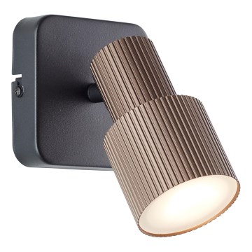 Brilliant - LED Wandspot CADIZ 1xGU10/5W/230V brons