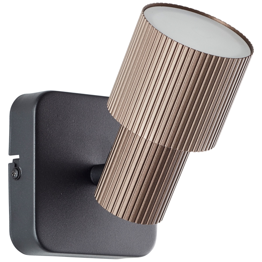 Brilliant - LED Wandspot CADIZ 1xGU10/5W/230V brons