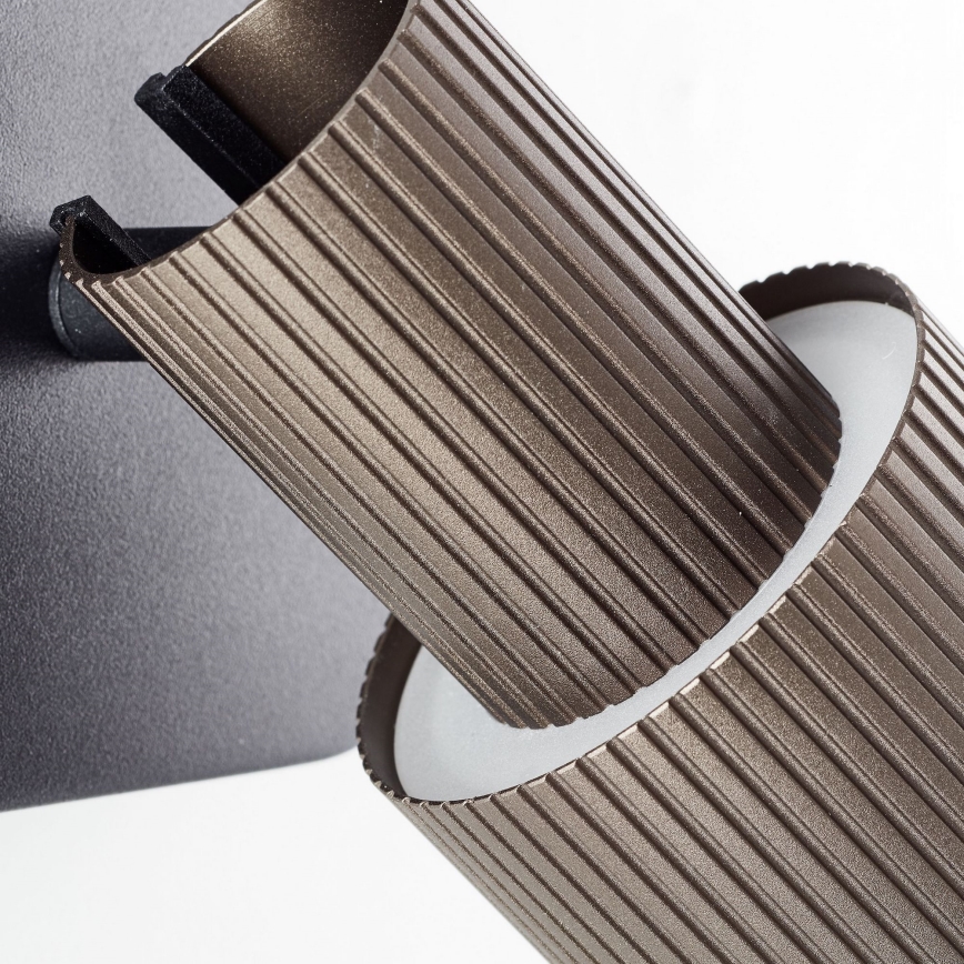 Brilliant - LED Wandspot CADIZ 1xGU10/5W/230V brons