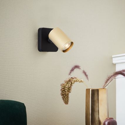 Brilliant - LED Wandspot MARTY 1xGU10/5W/230V goud