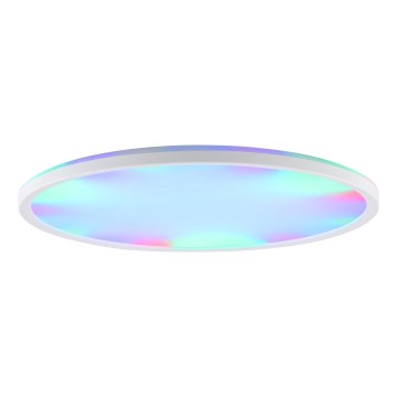 Brilliant - LUMARO LED RGBW dimbare plafondlamp LED/22W/230V 4000K Ø 42 cm wit + afstandsbediening