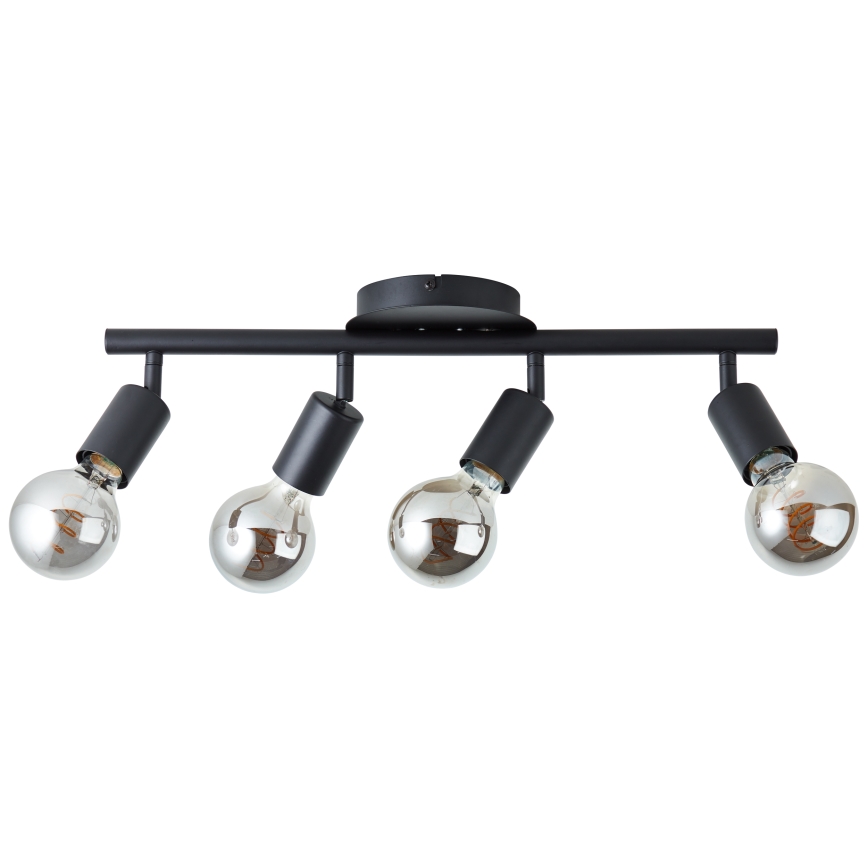 Brilliant - Luminaire à spots 4xE27/28W/230V noir