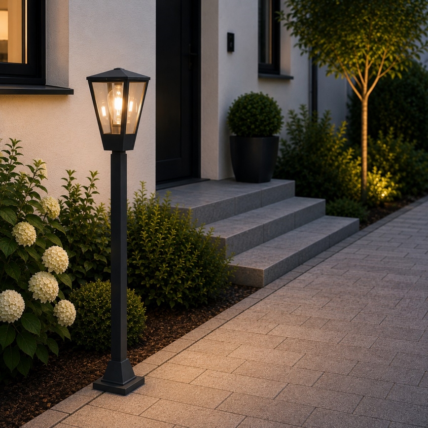 Brilliant - Luminaire extérieur WESTDLIFF 1xE27/20W/230V 98,4 cm IP44 anthracite