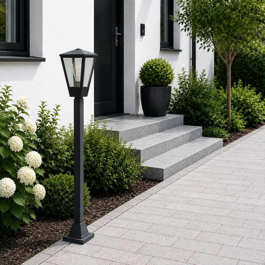Brilliant - Luminaire extérieur WESTDLIFF 1xE27/20W/230V 98,4 cm IP44 anthracite