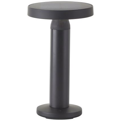 Brilliant - LED Solar dimbare touchlamp MAGUA LED/2W/3,7V 2000 mAh IP44 zwart