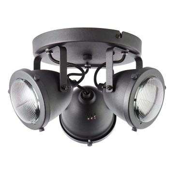 Brilliant - Opbouwspot CARMEN 3xGU10/5W/230V zwart