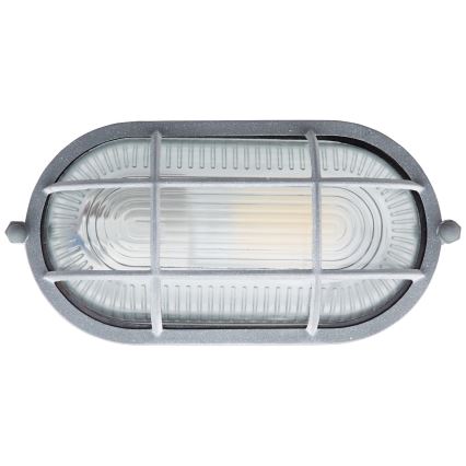 Brilliant - Plafondlamp BOBBI 1xE27/40W/230V grijs