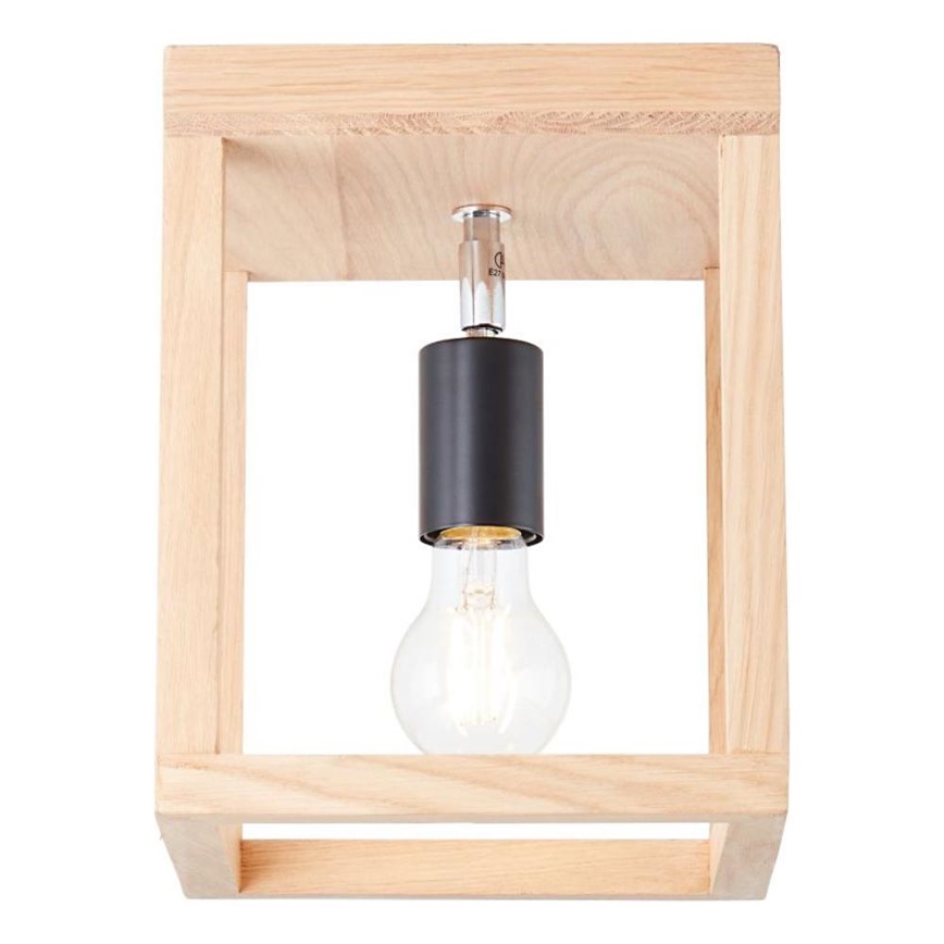Brilliant - Plafondlamp NEREA 1xE27/15W/230V eiken