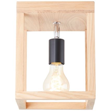Brilliant - Plafondlamp NEREA 1xE27/15W/230V eiken