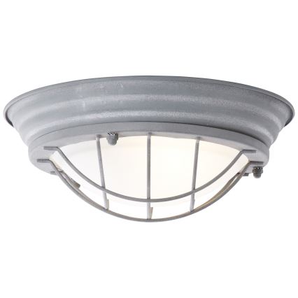 Brilliant - Plafondlamp TYPHOON 1xE27/30W/230V Ø 29 cm grijs