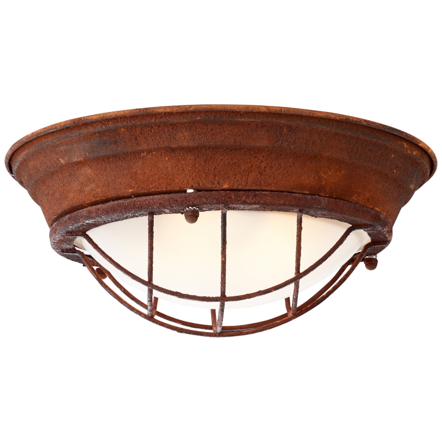 Brilliant - Plafondlamp TYPHOON 2xE27/30W/230V bruin
