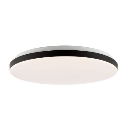Brilliant - Plafonier RGBW à intensité variable LIVIO LED/20W/230V 3000-6500K d. 49 cm noir + Télécommande