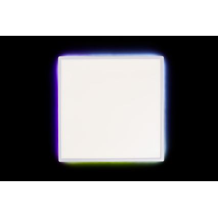 Brilliant - Plafonier RGBW à intensité variable SALTERY LED/22W/230V 3000-6500K + télécommande