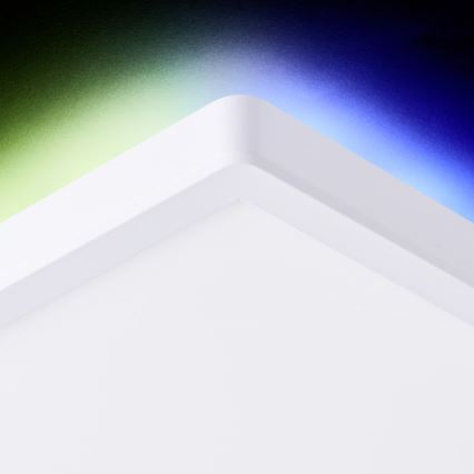 Brilliant - Plafonier RGBW à intensité variable SALTERY LED/22W/230V 3000-6500K + télécommande