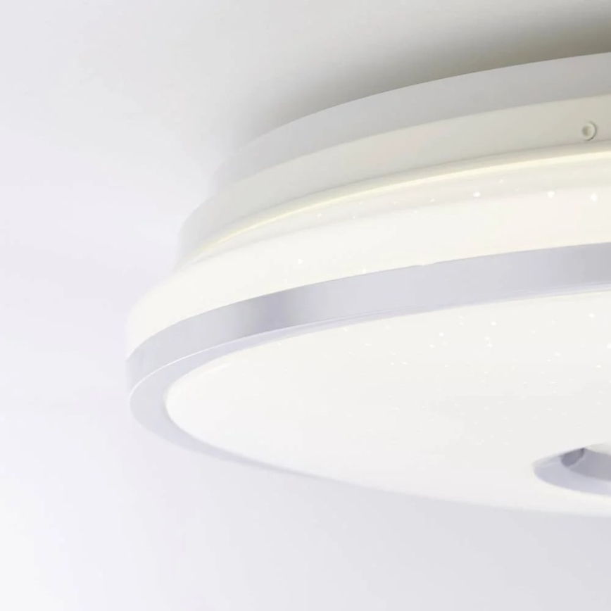 Brilliant - Plafonier RGBW à intensité variable VISITATION LED/32W/230V 3000-6500K + télécommande