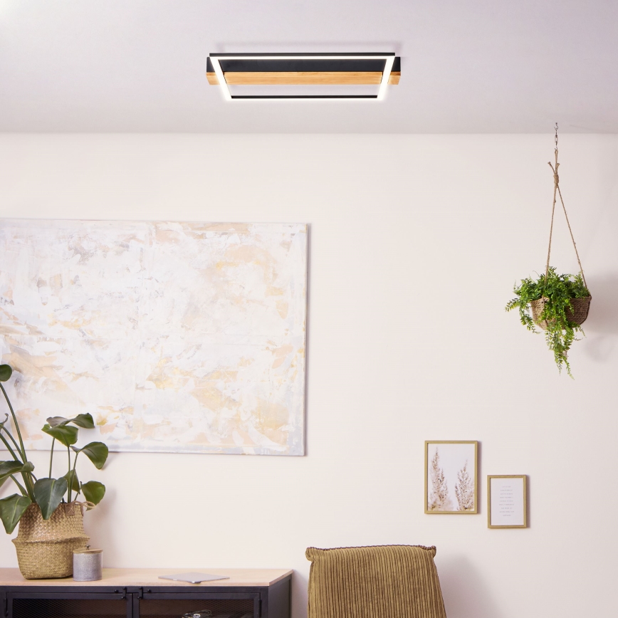 Brilliant - Plafonnier à intensité variable LONEOS LED/24W/230V 3000K 45x40 cm