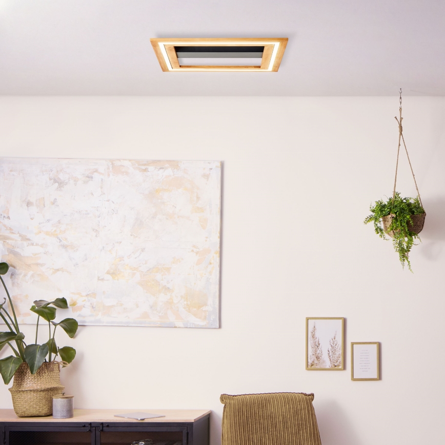 Brilliant - Plafonnier à intensité variable RHEA LED/24W/230V 3000K 45x45 cm