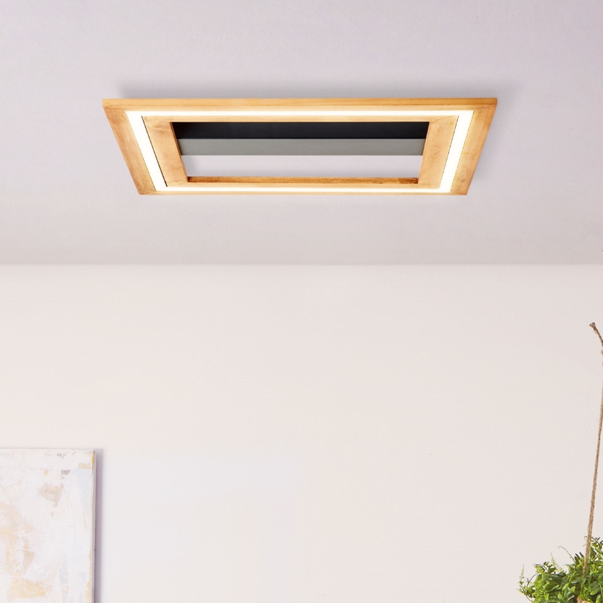 Brilliant - Plafonnier à intensité variable RHEA LED/24W/230V 3000K 45x45 cm