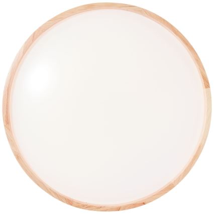 Brilliant - Plafonnier ALSON LED/26W/230V 3000/4500K d. 39,5 cm figuier caoutchouc - FSC certifié
