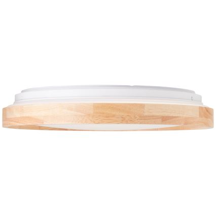 Brilliant - Plafonnier ALSON LED/26W/230V 3000/4500K d. 39,5 cm figuier caoutchouc - FSC certifié