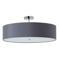 Brilliant - Plafonnier ANDRIA 3xE27/60W/230V d. 60 cm anthracite