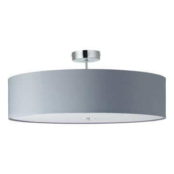 Brilliant - Plafonnier ANDRIA 3xE27/60W/230V d. 60 cm gris