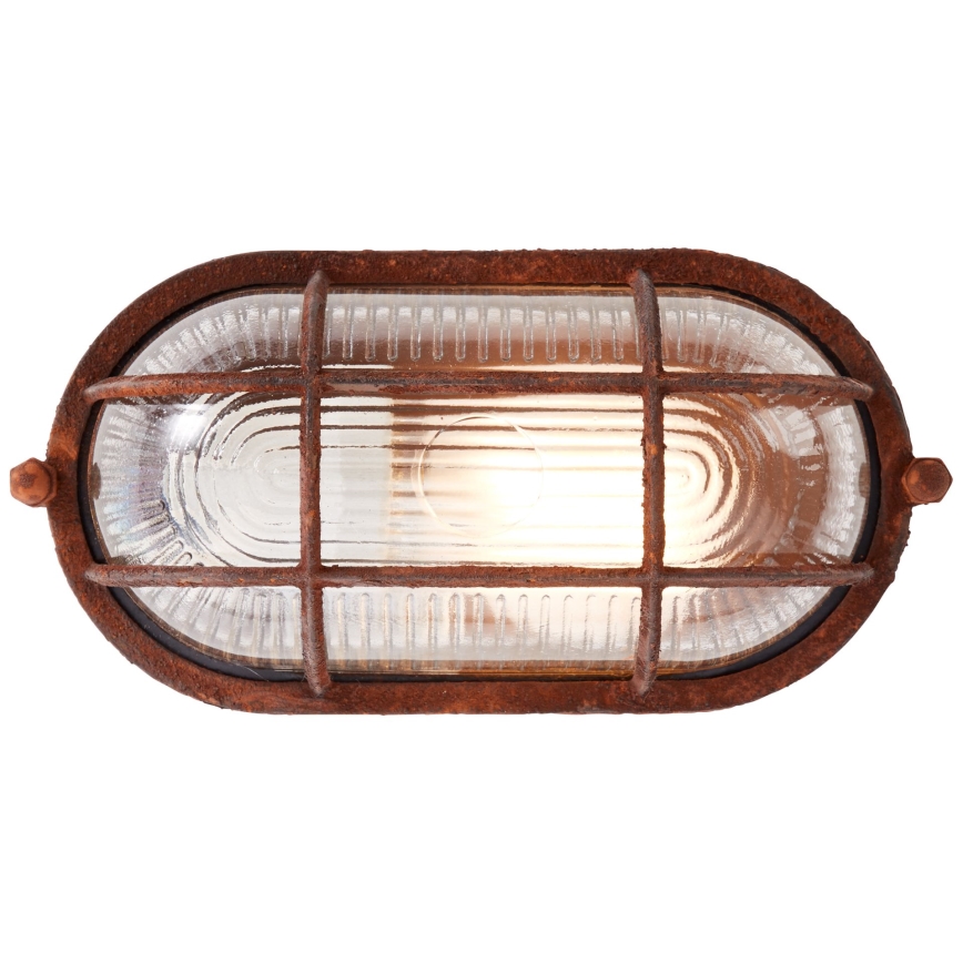 Brilliant - Plafonnier BOBBI 1xE27/40W/230V marron