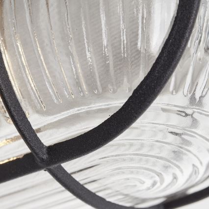 Brilliant - Plafonnier BOBBI 1xE27/40W/230V noir