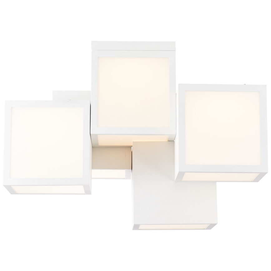Brilliant - Plafonnier CUBIX 5xLED/7,6W/230V 3000K blanc