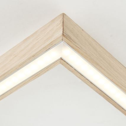 Brilliant - Plafonnier DELGROSSO LED/24W/230V 3000K chêne