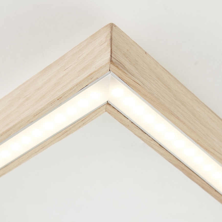 Brilliant - Plafonnier DELGROSSO LED/24W/230V 3000K chêne