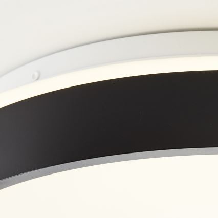Brilliant - Plafonnier KALMAR LED/26W/230V 3000K d. 39 cm noir