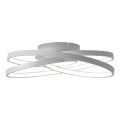 Brilliant - Plafonnier LABYRINTH LED/40W/230V d. 39,5 cm gris