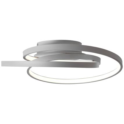 Brilliant - Plafonnier LABYRINTH LED/40W/230V d. 39,5 cm gris