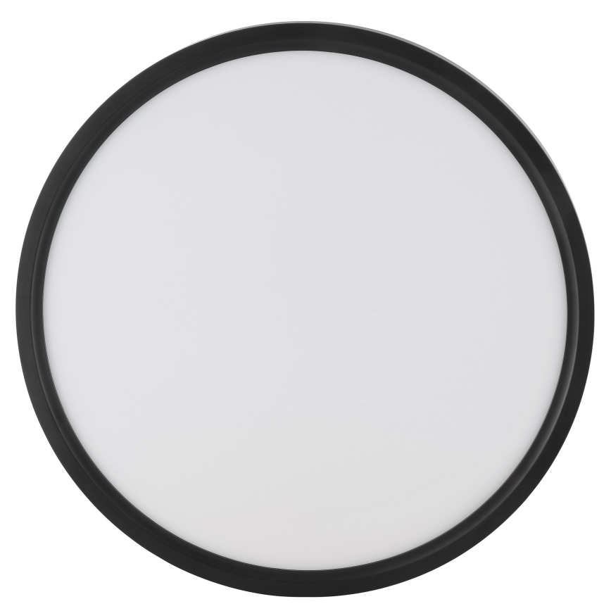 Brilliant - Plafonnier LED avec capteur de mouvement et capteur crépusculaire GALO LED/26W/230V Ø 40 cm noir