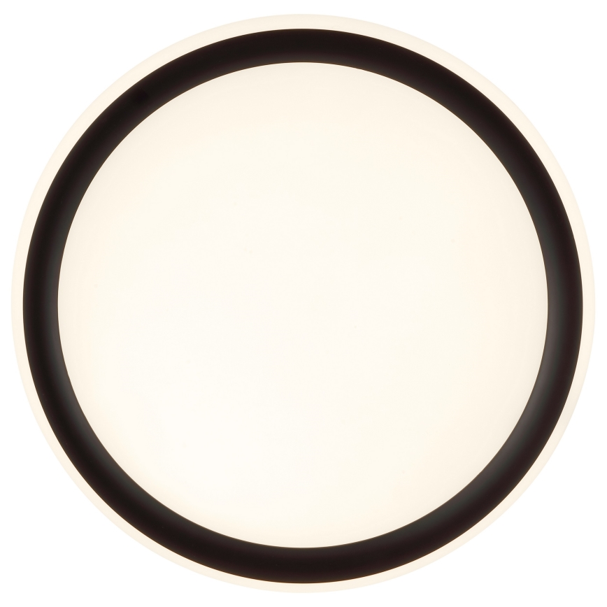 Brilliant - Plafonnier LED dimmable CARLOZ LED/16W/230V Ø 30 cm blanc/noir