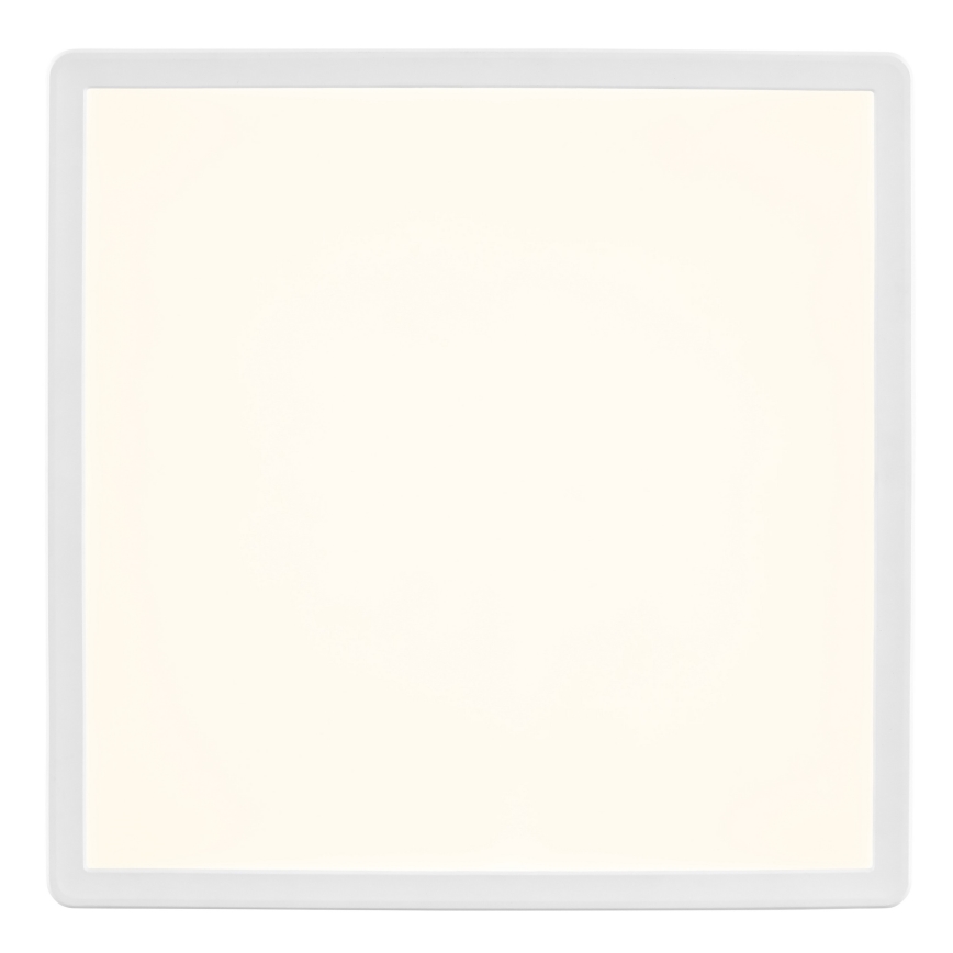 Brilliant - Plafonnier LED dimmable LUMARO LED/18W/230V 3000-6500K 29,3x29,3 cm blanc + télécommande